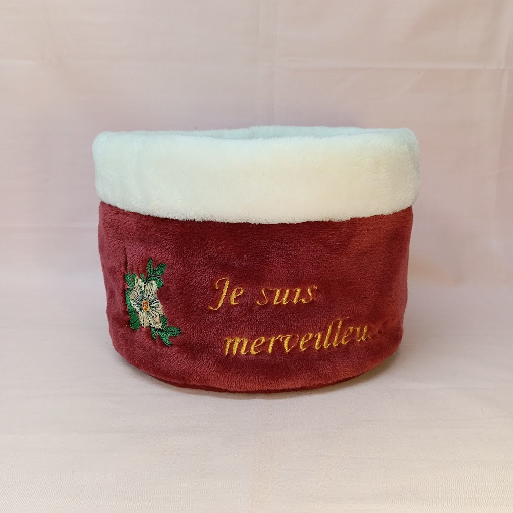 Pochon rond - “Je suis merveilleuse"