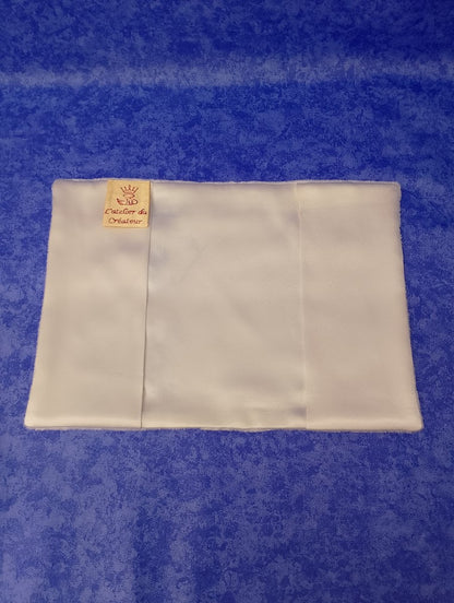 Couvre carnet de santé blanc – Je prendrai toujours soin de toi