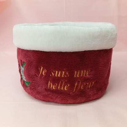 Pochon rond - “Je suis une belle fleur”