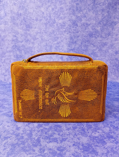 Sacoche Bible Personnalisable en Simili Cuir
