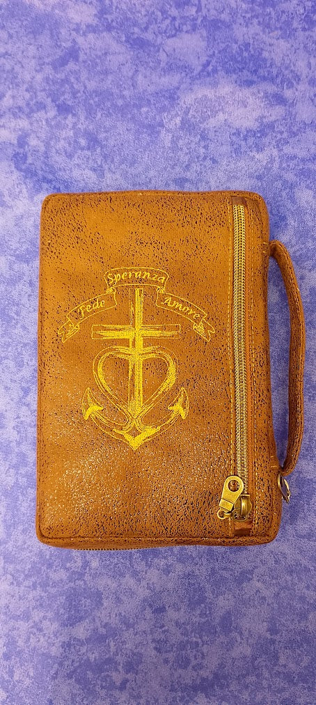 Sacoche Bible Personnalisable en Simili Cuir