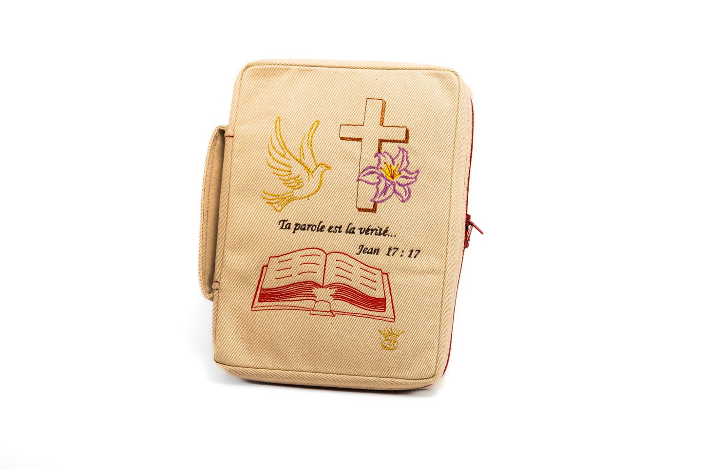 Sacoche Bible en Jeans - "Ta Parole est la Vérité" (Jean 17:17)