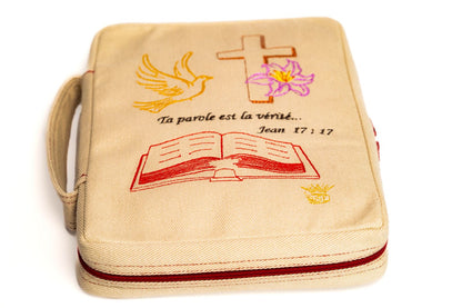 Sacoche Bible en Jeans - "Ta Parole est la Vérité" (Jean 17:17)