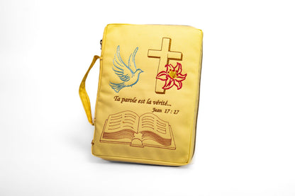 Sacoche Bible en Jeans - "Ta Parole est la Vérité" (Jean 17:17)