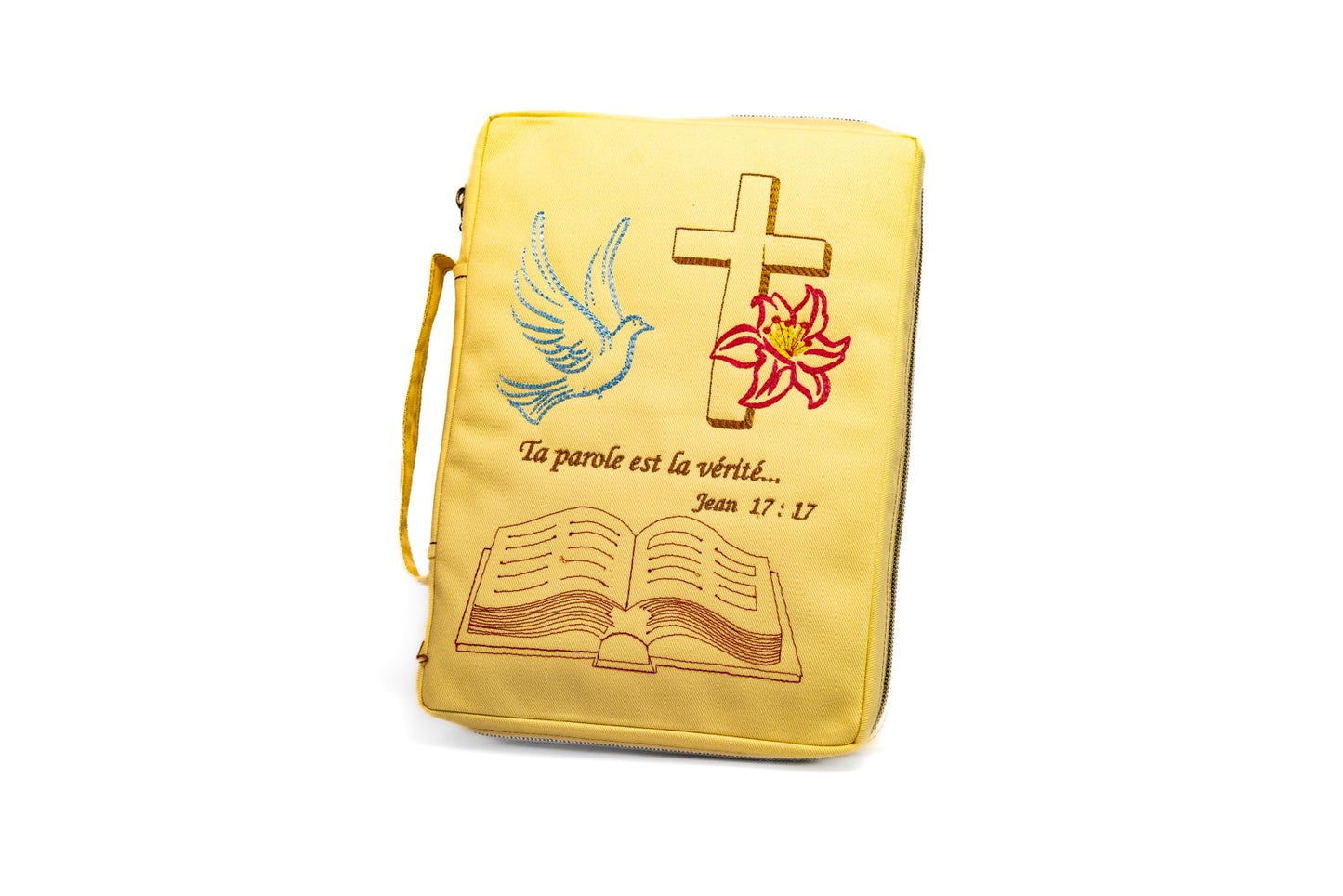 Sacoche Bible en Jeans - "Ta Parole est la Vérité" (Jean 17:17)