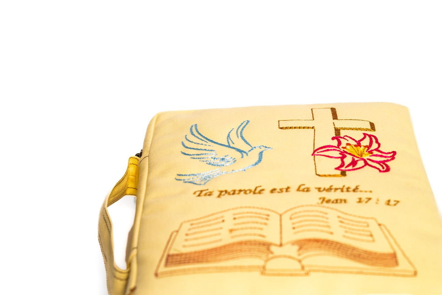 Sacoche Bible en Jeans - "Ta Parole est la Vérité" (Jean 17:17)