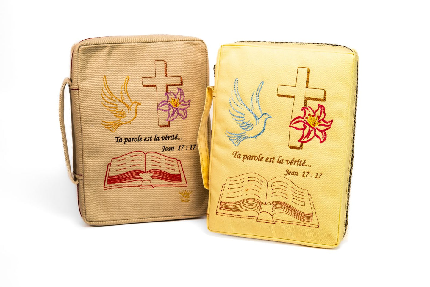 Sacoche Bible en Jeans - "Ta Parole est la Vérité" (Jean 17:17)