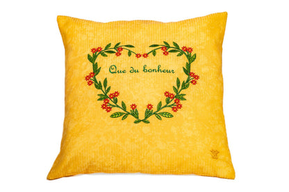Coussin – Que du bonheur