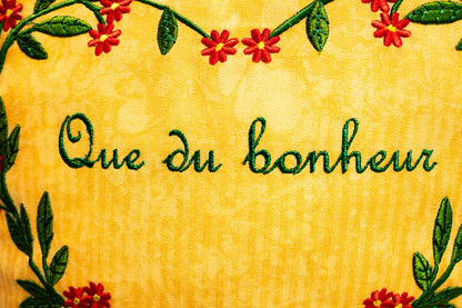 Coussin – Que du bonheur