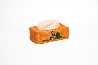 Couvre boîte à mouchoirs - "Car il change aussi le désert en lac" – Psaumes 107:35