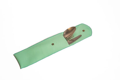 Sacs à Couverts Personnalisables en Simili Cuir