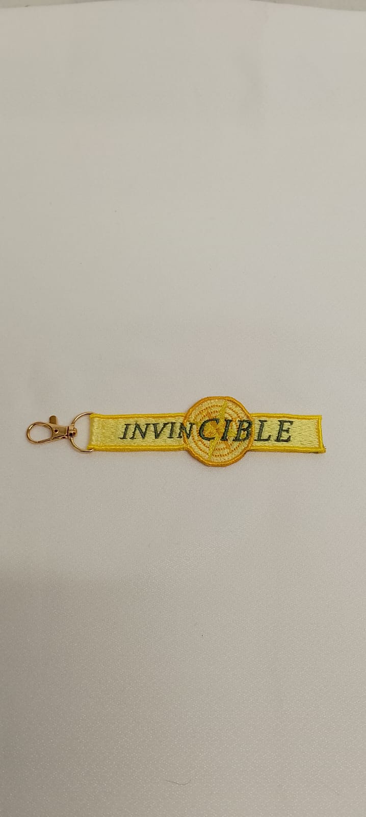 Porte-Clé Brodé - "Invincible"