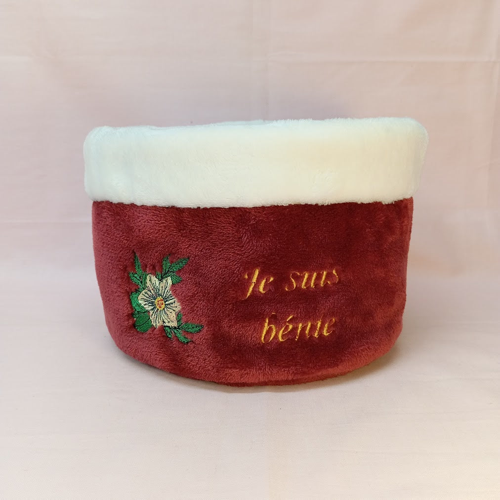 Pochon rond - “Je suis bénie"