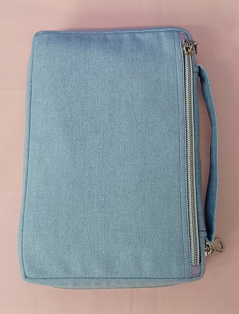 Sacoche Bible en Jeans - Personnalisable
