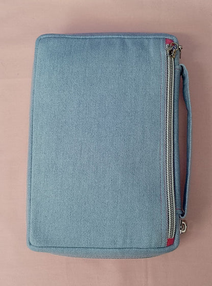 Sacoche Bible en Jeans - Personnalisable