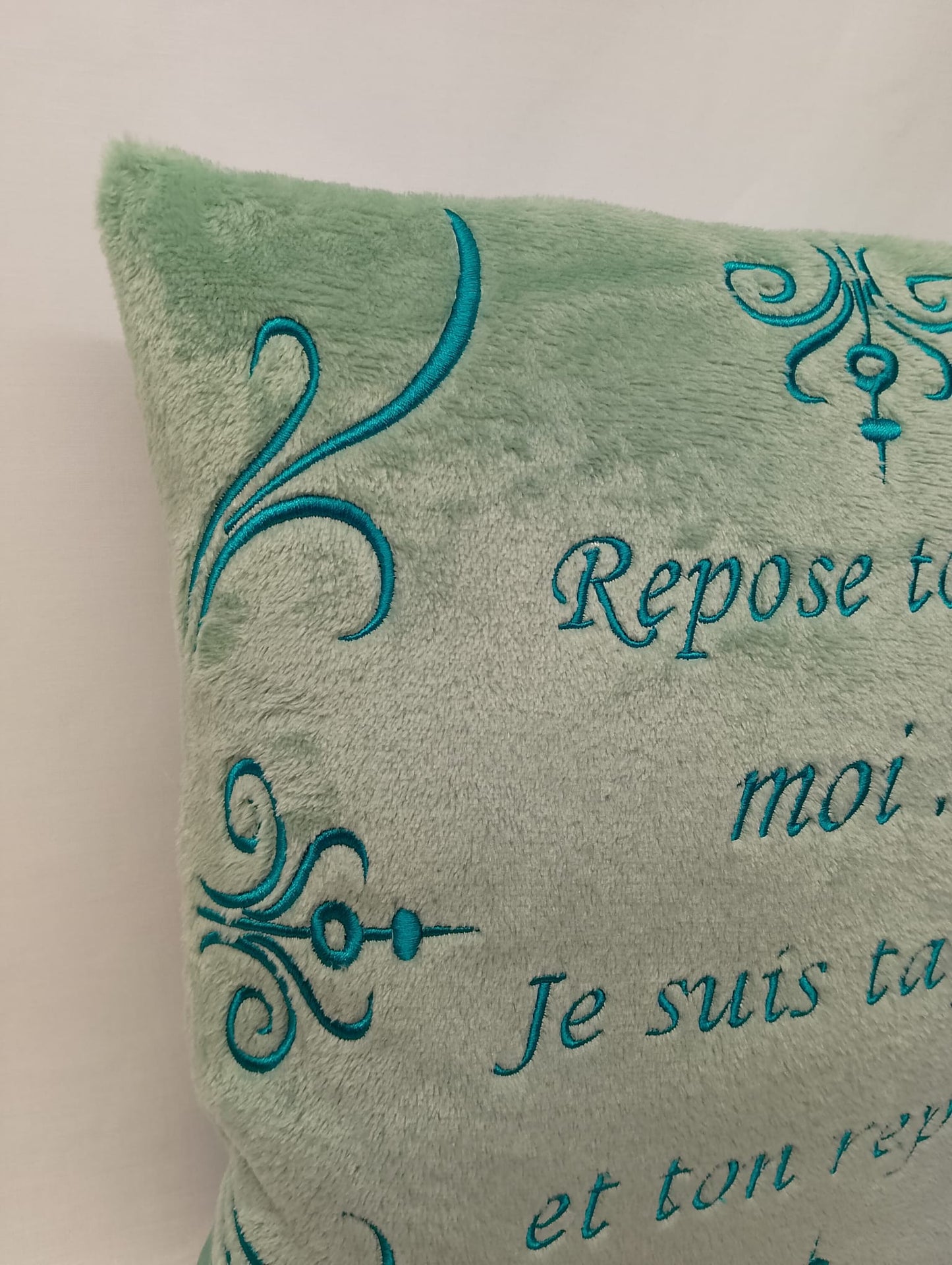 Coussin – Repose-toi sur moi, je suis ta paix