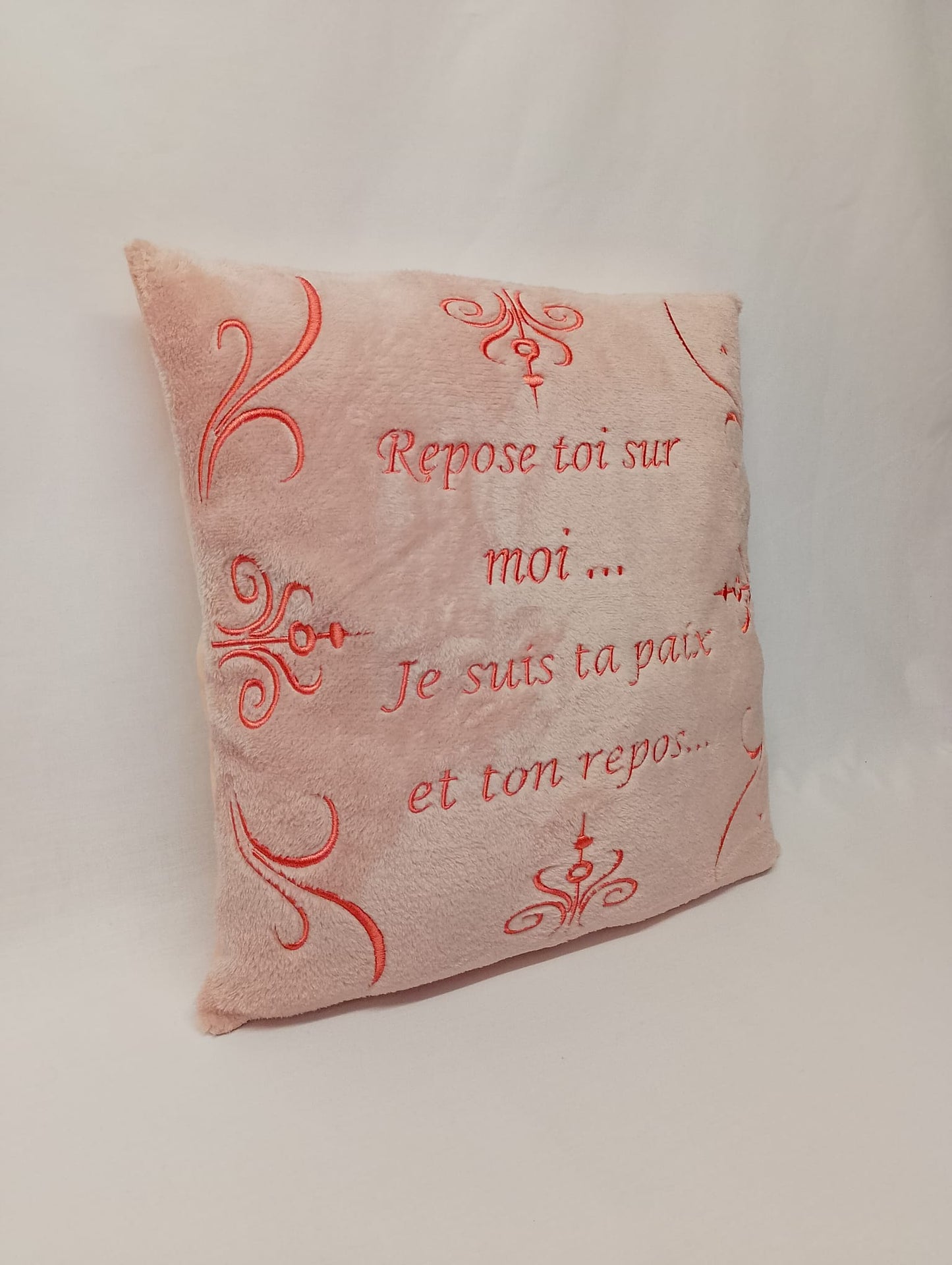 Coussin – Repose-toi sur moi, je suis ta paix