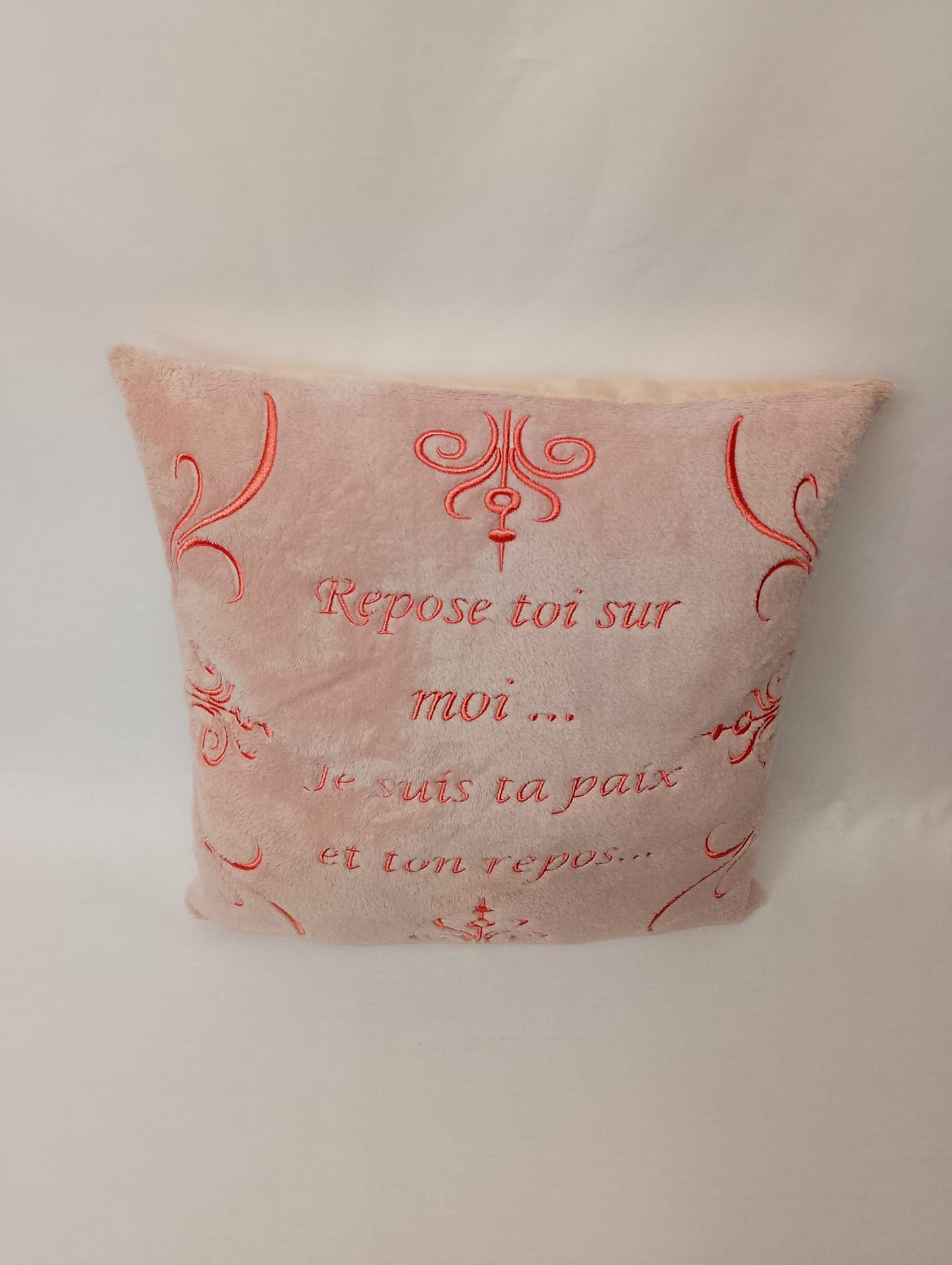 Coussin – Repose-toi sur moi, je suis ta paix