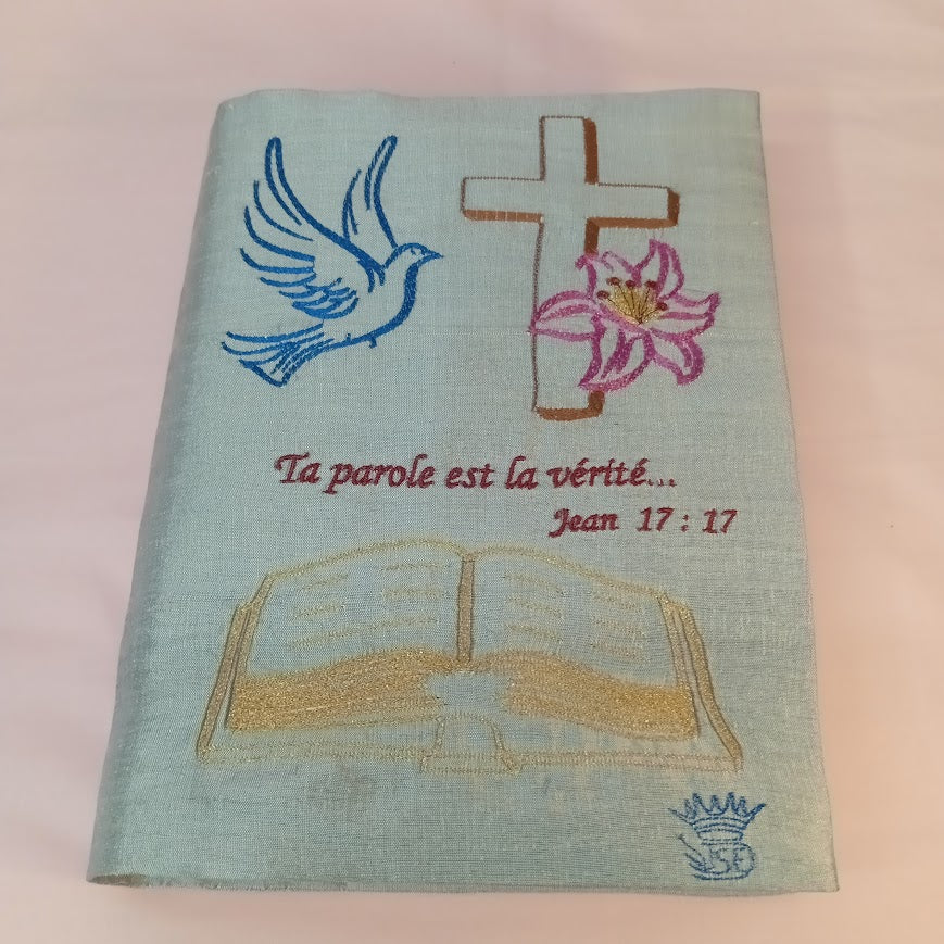Couvre-livre – “Ta parole est la vérité” (Jean 17:17)